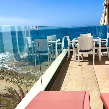 Sunset Ocean Beach Point Oceanvrent Arguineguin Bagian luar foto