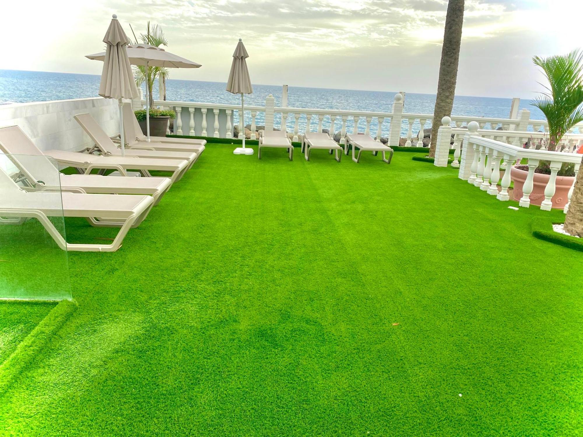 Sunset Ocean Beach Point Oceanvrent Arguineguin Bagian luar foto